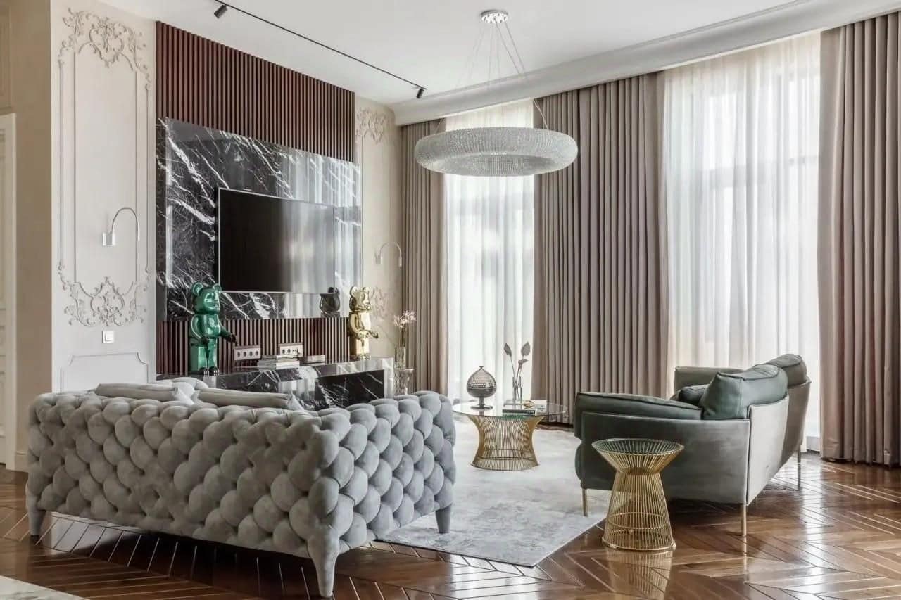 Дизайнерская квартира 70,1 м² в клубном доме FORUM